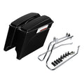 Saddlebags & Chrome Conversion Bracket Fit For Harley Softail Fatboy 1986-2017
