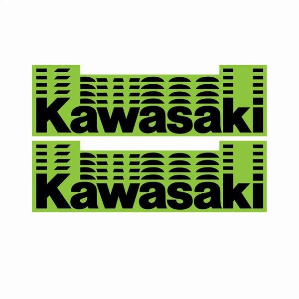 6" Kawasaki Decal 10 PK