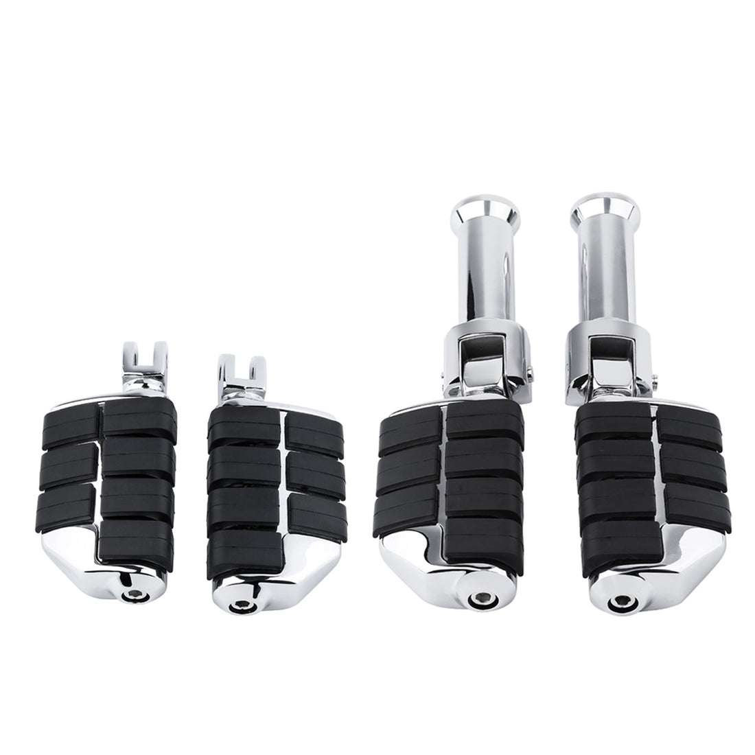 Driver & Passenger Footpegs Mount Bracket Fit For Harley Fat Street Bob 2018-25