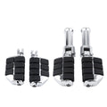 Driver & Passenger Footpegs Mount Bracket Fit For Harley Fat Street Bob 2018-25