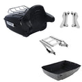 King Trunk Backrest Rack Mount Docking Kit Fit For Harley Touring Fltrx 14-2026