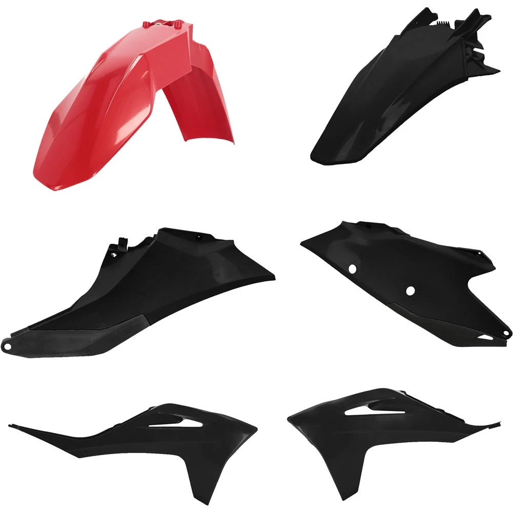 Acerbis 2872801018 Replica Plastic Kit Red/Black
