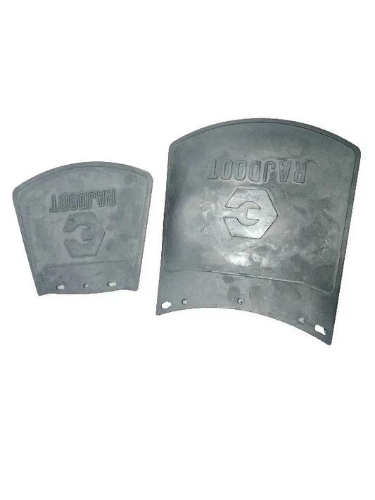 Front And Rear Set Mudguard Rubber Mud Flap Compatible For Yamaha RD250 RD350 #