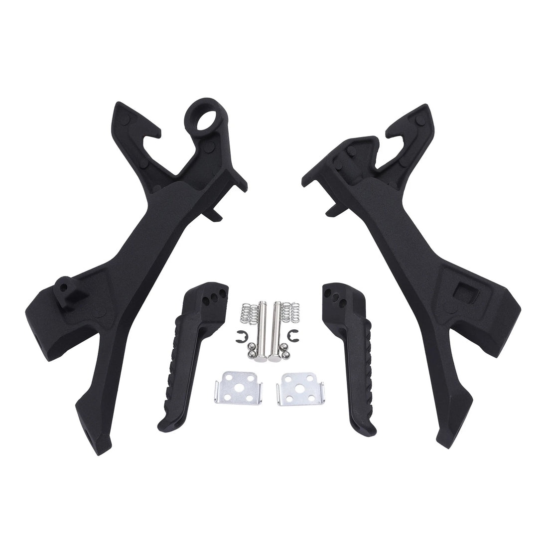 Passenger Footpegs Footrest Bracket Fit For Kawasaki Ninja 400 18-24 Z400 19-24