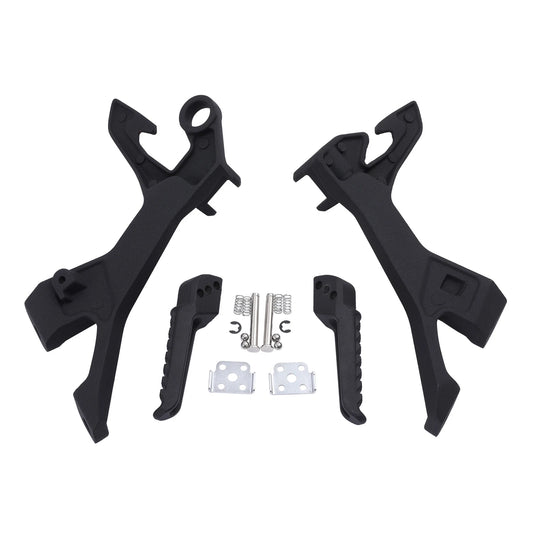 Passenger Footpegs Footrest Bracket Fit For Kawasaki Ninja 400 18-24 Z400 19-24