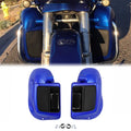 Blue Lower Vented Leg Fairing Fit For Harley Touring Road King Air-Cooled 14-23