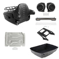 King Trunk Pad Mount Rack Light Speakers Plate Fit For Harley Road Glide 14-2026