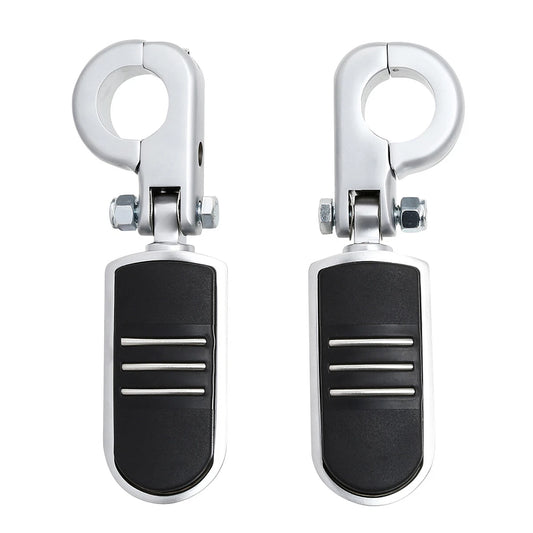 32mm Engine Guard Highway Footpeg Peg Mount Fit For Harley Touring Satin Chrome