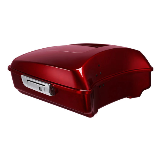 Chopped Trunk Fit For Harley Touring Road Glide 2014-2025 Velocity Red Sunglo