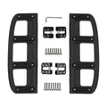 Matte Black Driver Footboard Floorboard Fit For Harley Street Road Glide 2009-24