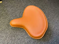 Genuine Leather Solo Seat Fit Harley Wla Wlc VL UL EL WL Knucklehead Flathed @LS