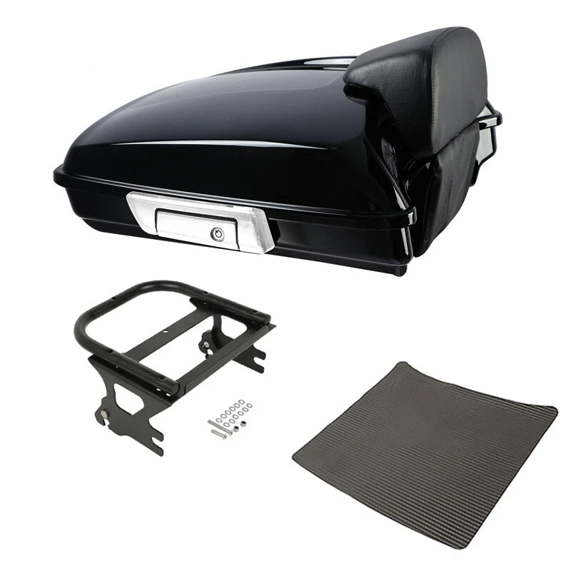 Razor Trunk Pad Mount Rack Fit For Harley Touring Road King Glide 97-08 US