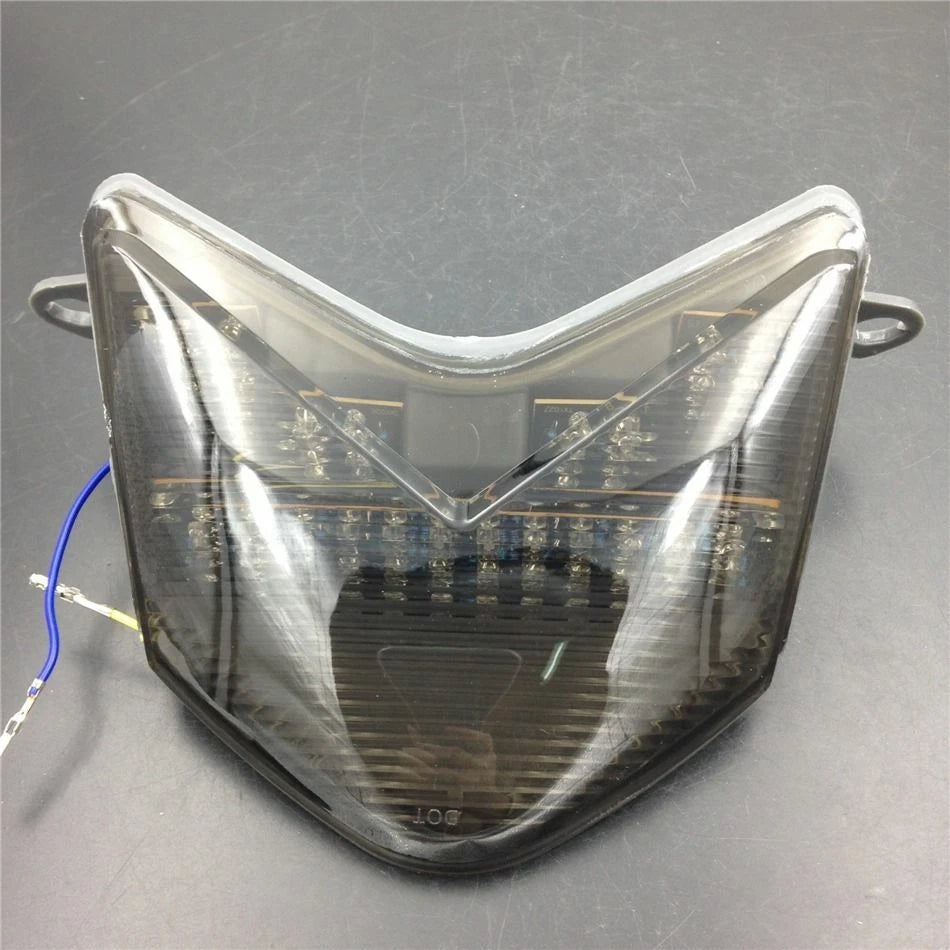 New LED Tail Light Fit Kawasaki Ninja ZX10R 2006-2007 ZX6R/Z750S 2005-2006 Smoke