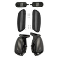 Driver & Passenger Floorboard Footpegs Fit For Harley Touring Street Glide 93-25