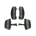 Driver & Passenger Floorboard Footboard Fit For Harley Road Electra Glide 93-24