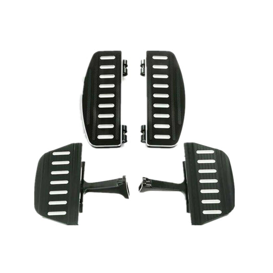 Driver & Passenger Floorboard Footboard Fit For Harley Road Electra Glide 93-24