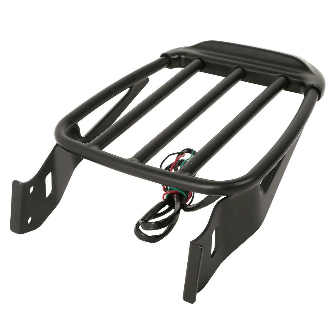 Two-Up Detachable Luggage Rack W/ LED Light Fit For Harley Sportster XL 04-2022