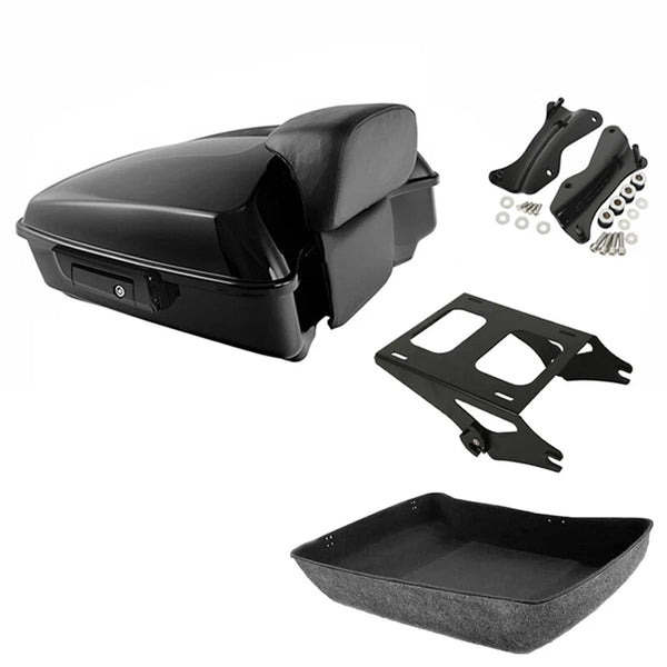 Chopped Trunk Pad Mount Docking Hardware Fit For Harley Touring Road King 14-26