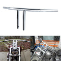 10" Rise T-Bar Handle Bar Fit For Harley Dyna Low Rider Fat Bob Softail Fatboy
