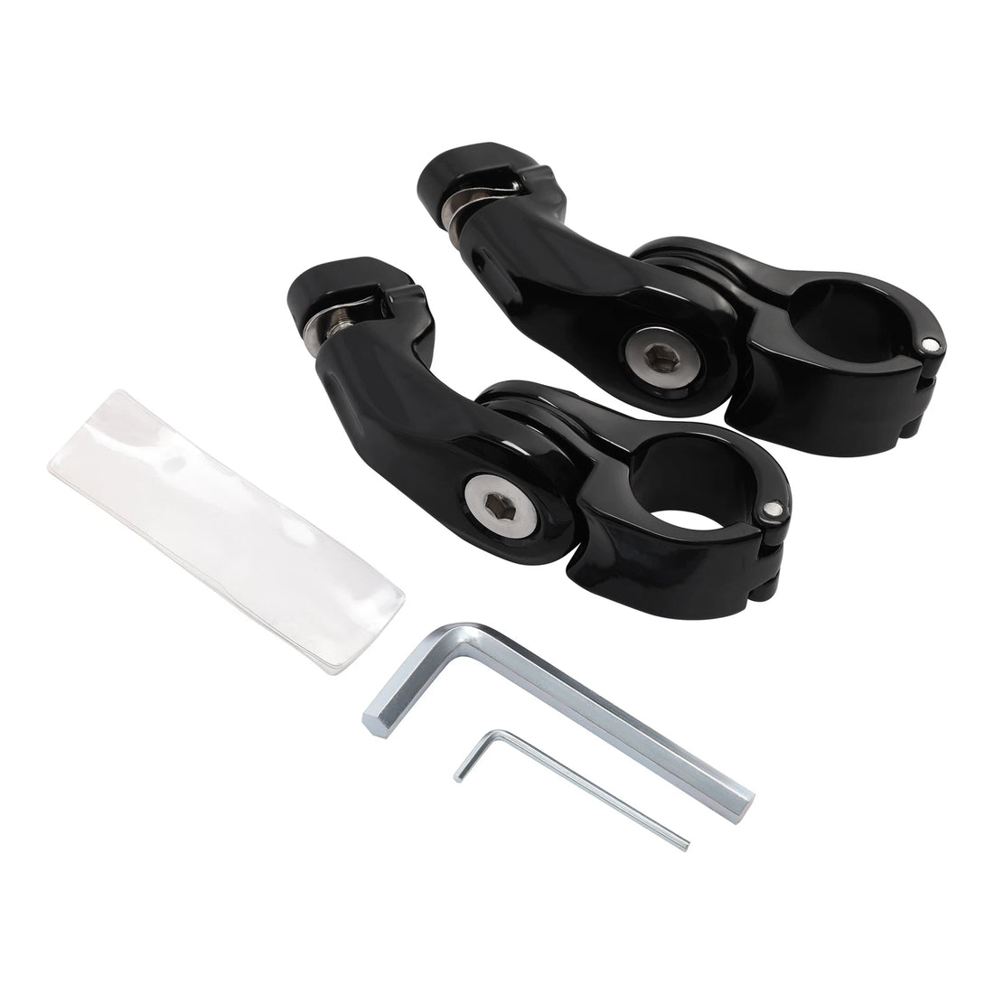 1-1/4'' 32mm Highway Short Angled Footpeg Pegs Mount Fit For Harley Street Glide