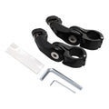 1-1/4'' 32mm Highway Short Angled Footpeg Pegs Mount Fit For Harley Street Glide