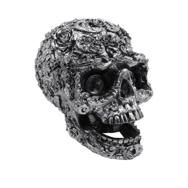 Motorcycle LED Retro Skull Headlight For Harley Honda Choppers Cruiser Custom