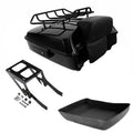 Chopped Trunk Backrest Pad Mount Rack Fit For Harley Deluxe Flde 2018-2026 2025
