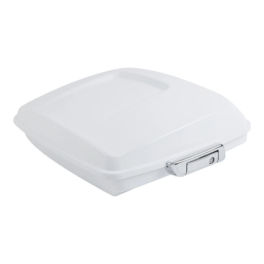 Razor Trunk Fit For Harley Street Glide 2014-2025 Stone Washed White Pearl