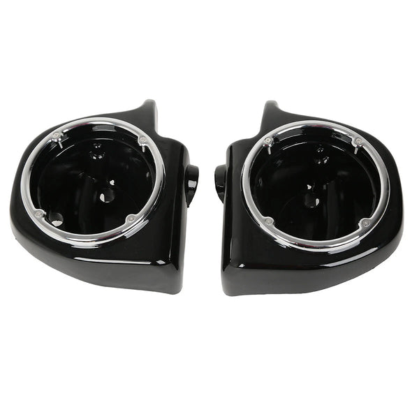 Lower Fairing 6.5" Speaker Pods Fit For Harley Touring Street Glide 1983-2013