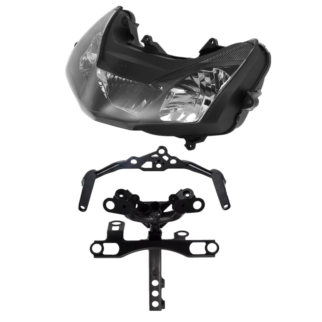 Front Headlight Upper Fairing Stay Brackets Fit For Honda CBR954RR 2002-2003 03