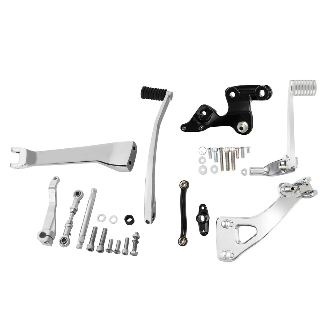 Mid-Controls Shift & Brake Side Set Fit For Harley Fat Bob Sport Glide 2018-2025