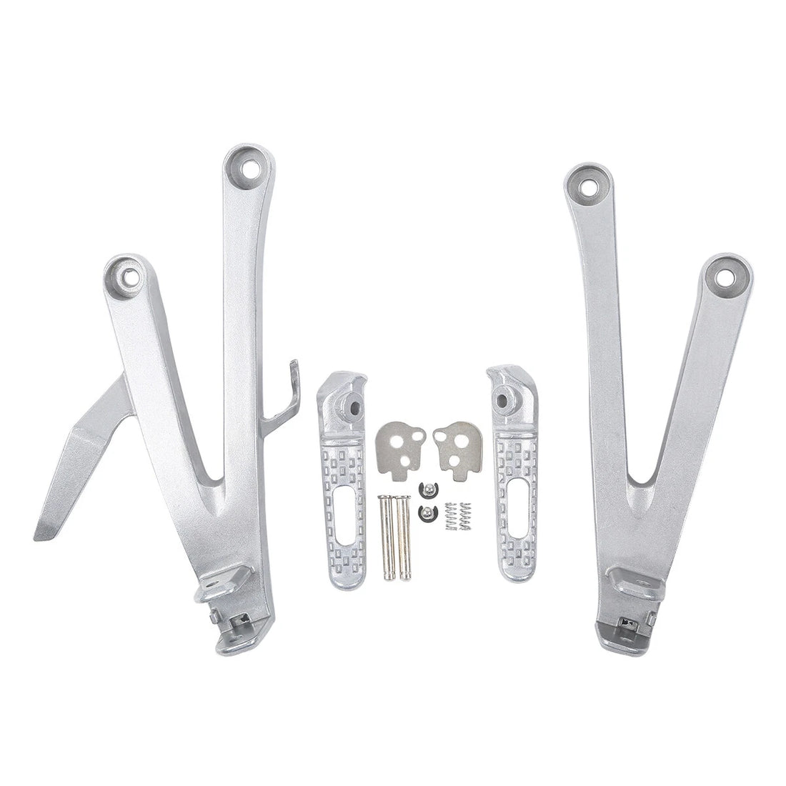 Rear Passenger Footpegs Pegs Footrests Brackets Fit For Honda CBR600RR 2007-2025