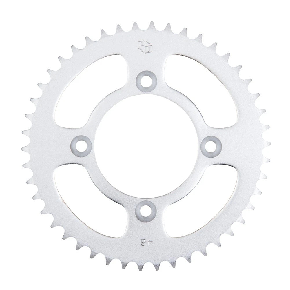 Primary Drive Rear Steel Sprocket 46 Tooth Silver For Honda XR80 1985-1989
