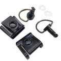 Motorcycle Black Quick Release D-ring Turn Race Fairing Fastener