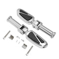 Chrome Passenger Footpegs Pegs Bracket Fit For Harley Softail Slim Fat Bob 18-25