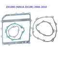 Crankcase Clutch Covers Oil Pan Gasket For Kawasaki ZX-10R ZX10R ZX1000 08-10