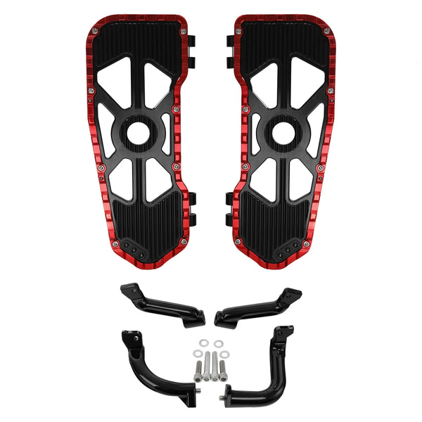 Driver Rider Floorboards Footboards Mount Bracket Fit For Harley Touring 2014-24