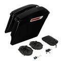 5" Stretched Hard Saddlebags & 5x7" Speakers Fit For Harley Street Glide 2014-24