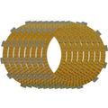 8 Pcs Clutch Friction Plate For Kawasaki KLR650 96-2011 Vulcan 800 Classic 96-05