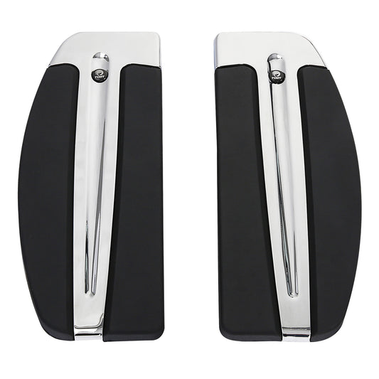 Driver Floorboard Footboard Inserts Fit For Harley Street Glide 86-24 Slipstream