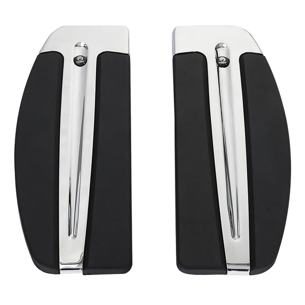 Driver Floorboard Footboard Inserts Fit For Harley Street Glide 86-24 Slipstream