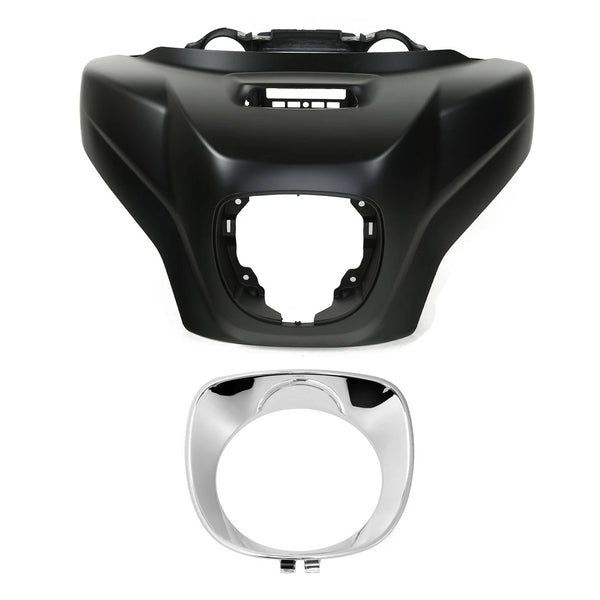 Front Outer Inner Fairings & Trim Ring Fit For Indian Chieftain Dark Horse 19-25