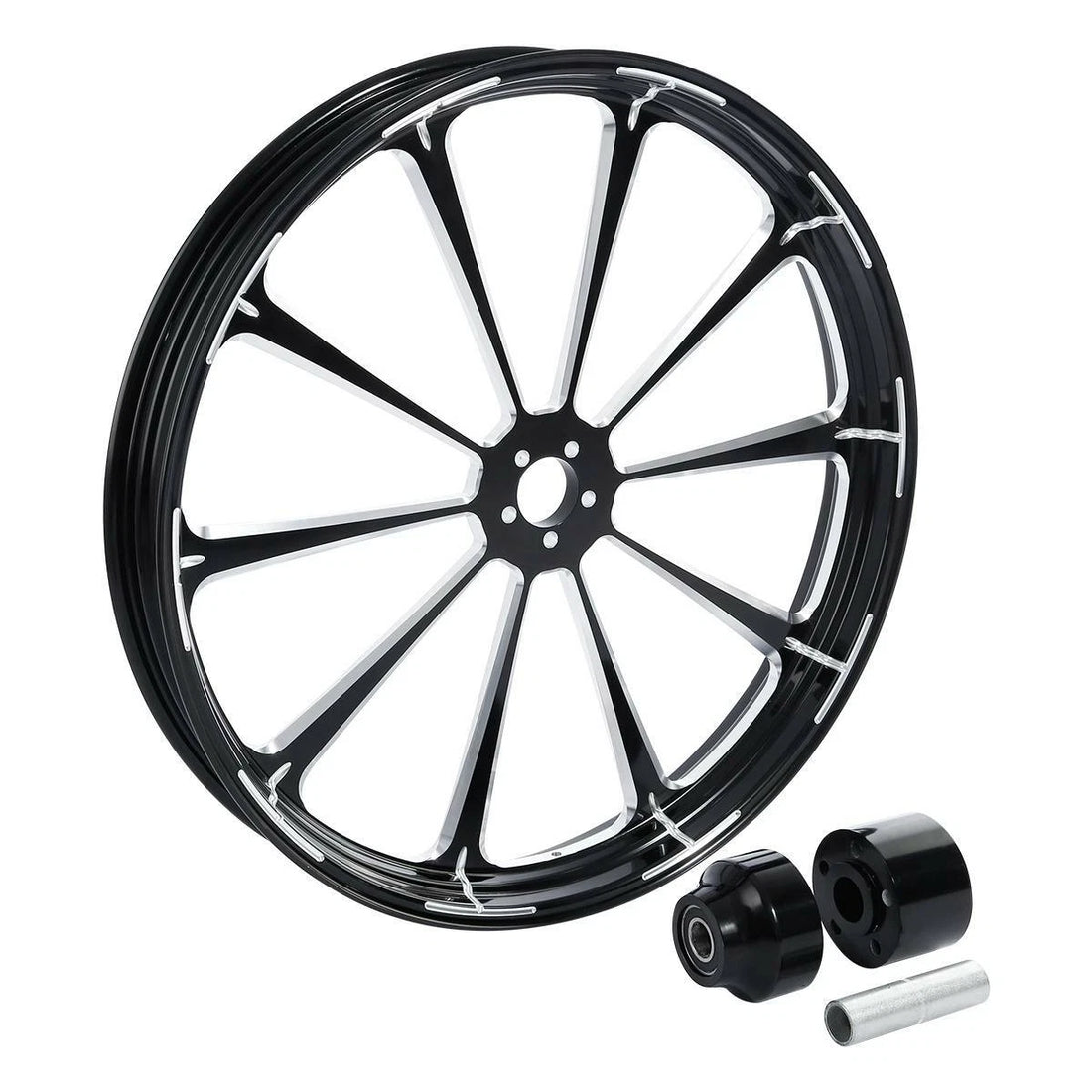 26" x 3.5" Front Wheel Rim Hub Single Disc Fit For Harley Touring ABS 1997-2021