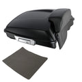 Matte Black Razor Trunk Backrest Fit For Harley Touring Street Glide 14-25