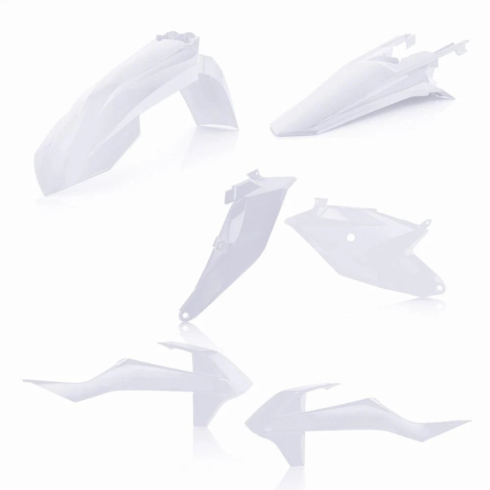 Acerbis 2686016811 Plastic Kit White