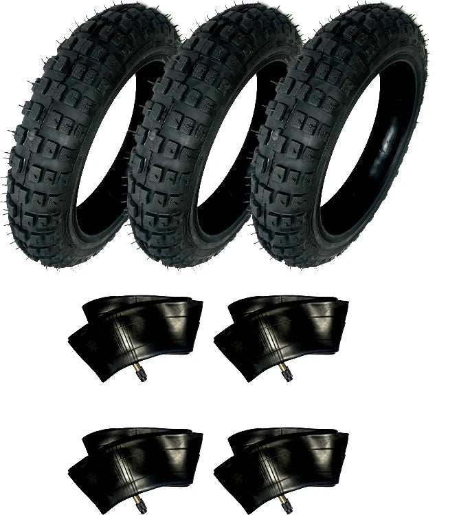HD 3)TIRES And 4) Tubes Straight Stem Size 2.50-10 2.50X10 For Yamaha DT50 DT-50