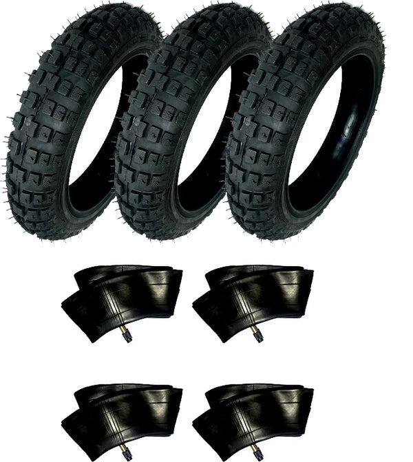 HD 3)TIRES And 4) Tubes Straight Stem Size 2.50-10 2.50X10 For Yamaha DT50 DT-50
