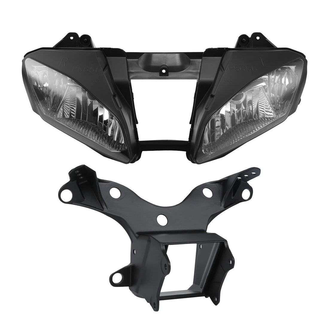 Headlight Assembly + Upper Stay Fairing Bracket Fit For Yamaha Yzf R6 2006-2007