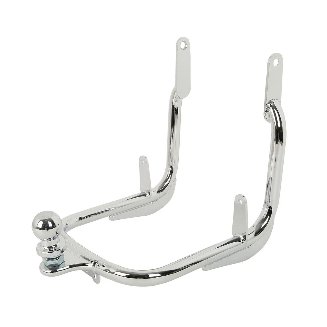 Chrome Trailer Hitch Tow Fit For Harley Touring Road Street Glide Flhx 2009-2022