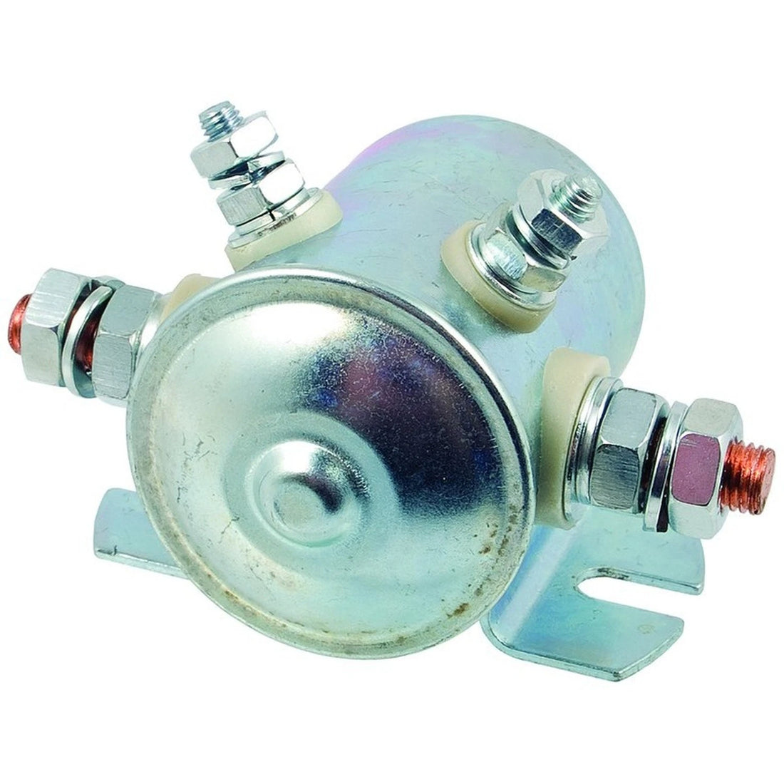 New Continuous Duty Solenoid 36 Volt, 4-Terminal Insulated base w/ steel housing